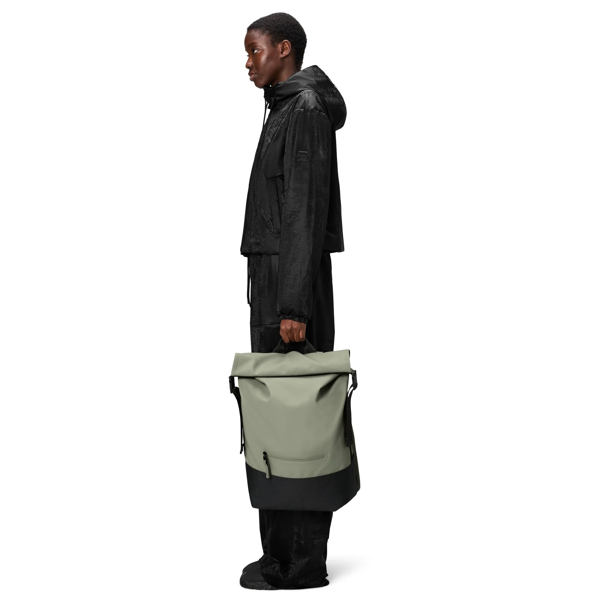 Rains Trail Rolltop - Rucksack 15" 47 cm (drift) - Image 4