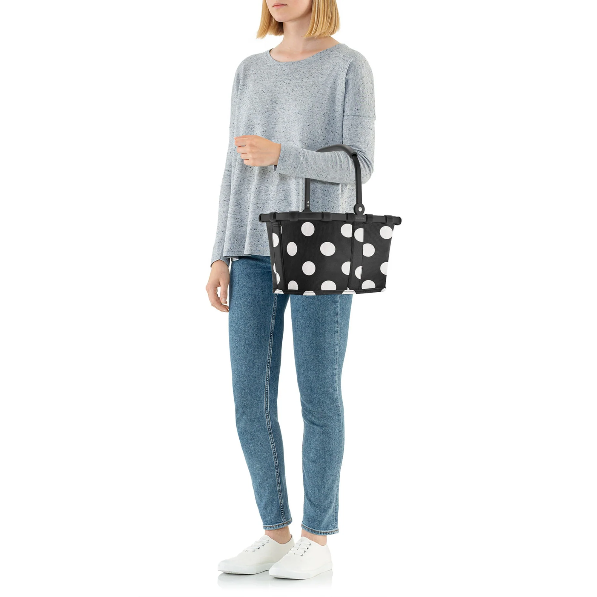 reisenthel carrybag XS - Einkaufskorb Mini 21 cm (frame dots white) - Image 5