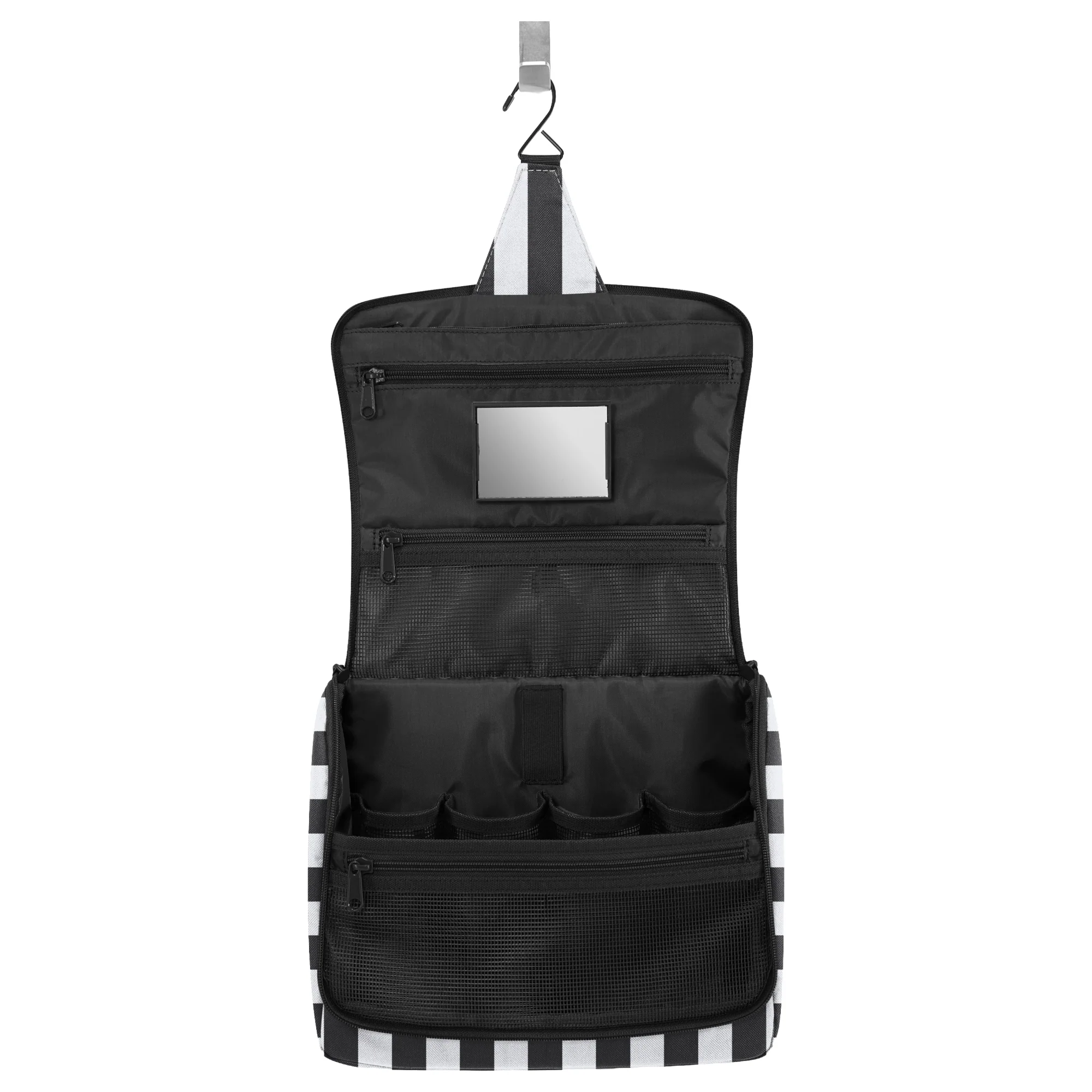 reisenthel cosmetics toiletbag XL - Kulturbeutel 28 cm (summerstripes black) - Image 3