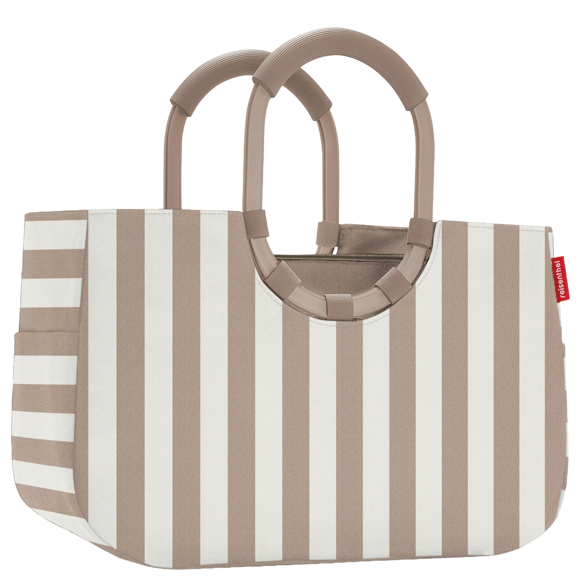 reisenthel loopshopper M / Shopper 40 cm (summerstripes coffee) - Image 2
