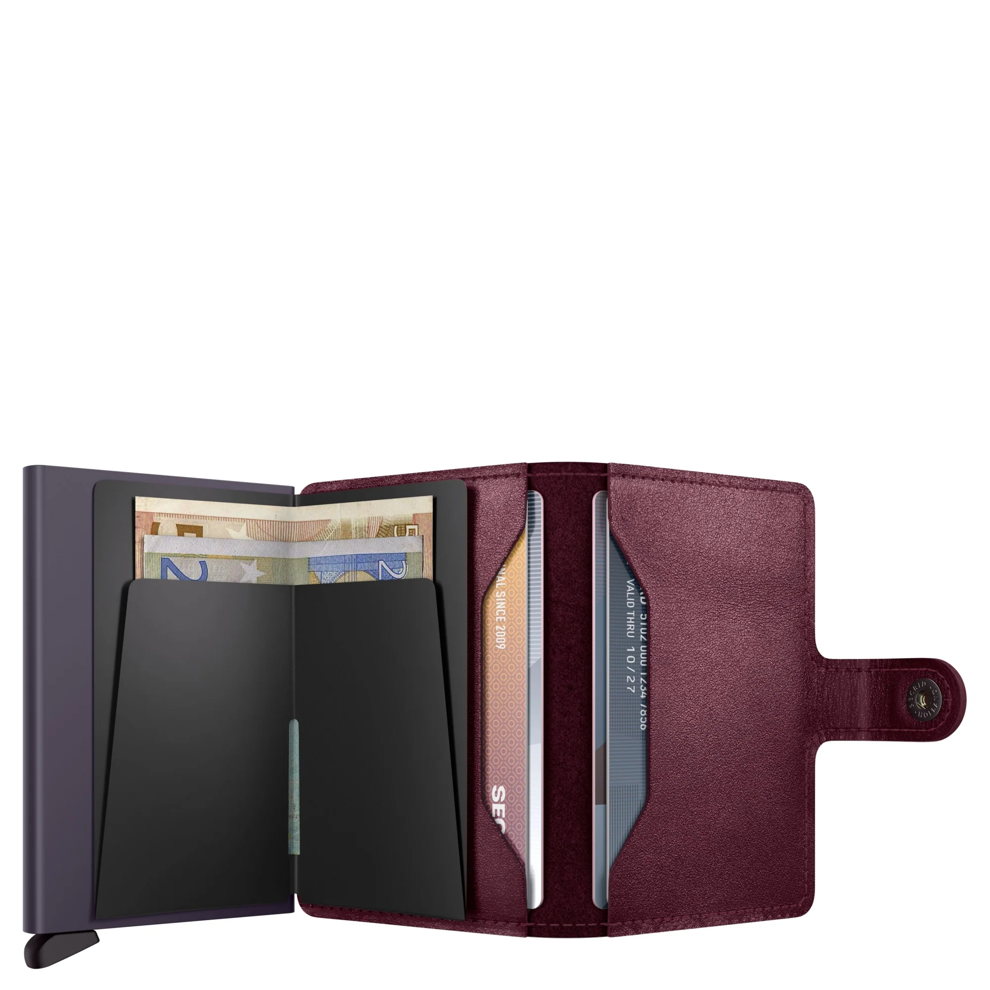 Secrid Original Miniwallet - Geldbörse RFID 6.5 cm (cranberry) - Image 5
