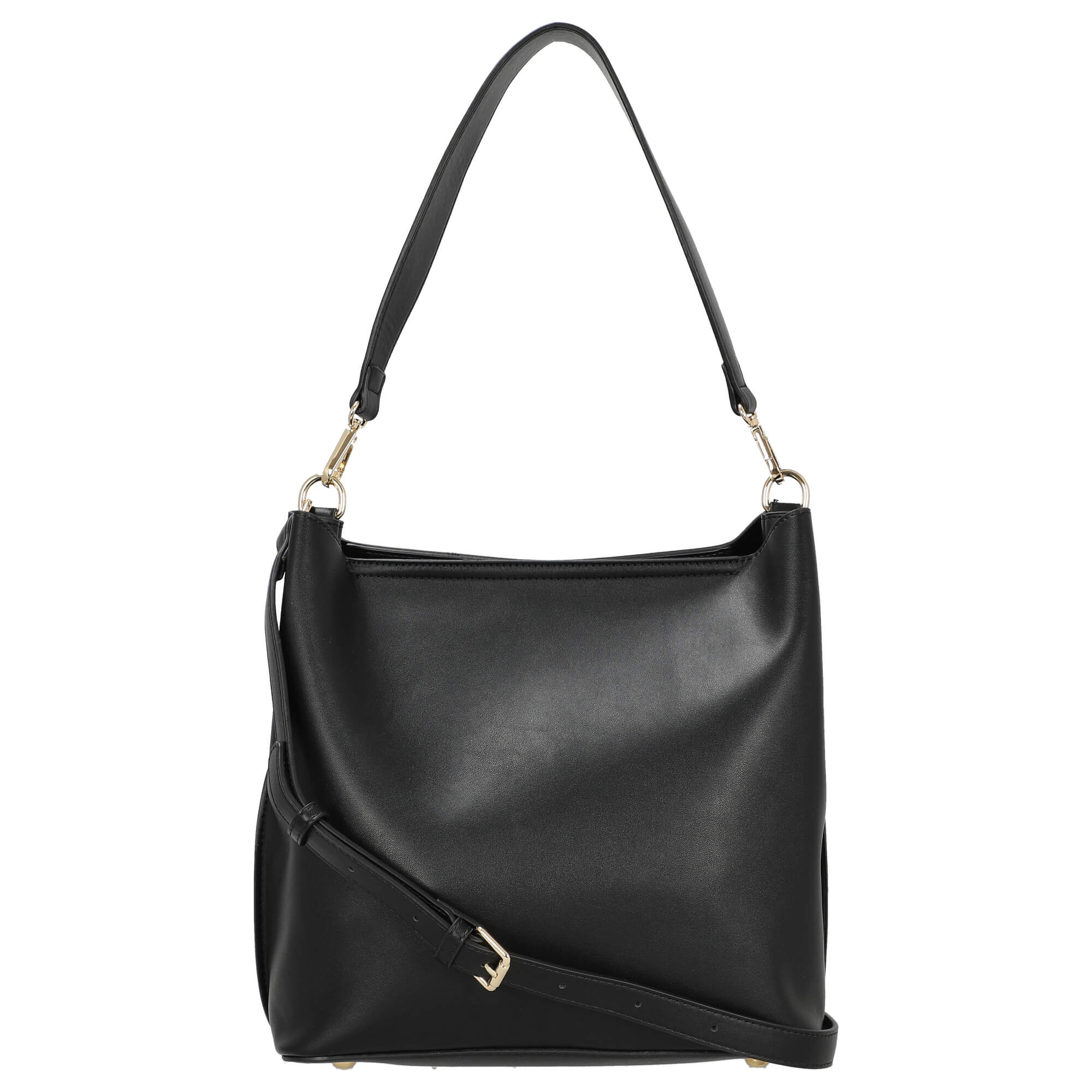 Seidenfelt Viiala Hobo - Schultertasche 27 cm (black) - Image 4