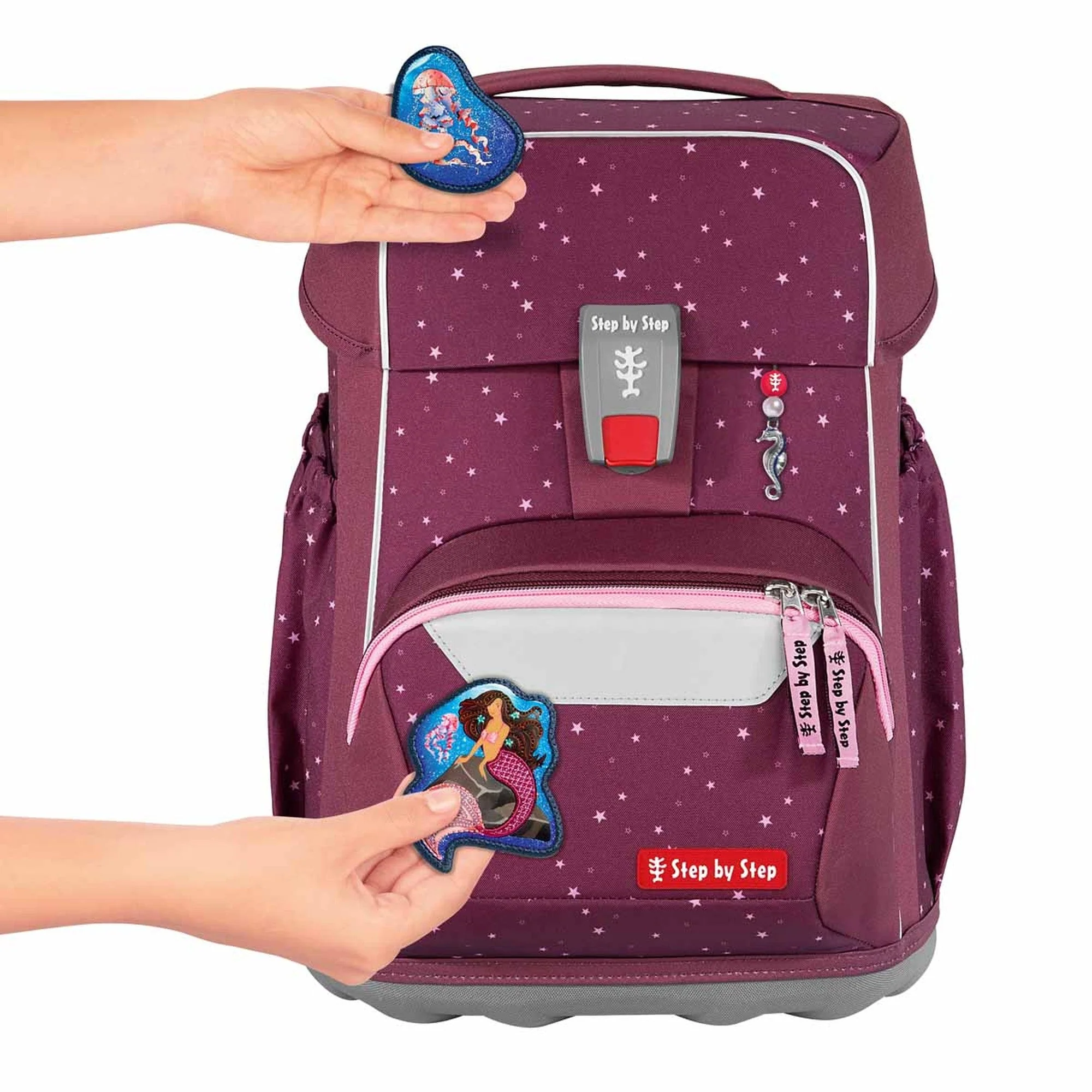 Step by Step Basis - Schulranzen Set 4tlg. (Berry Stars) - Image 3