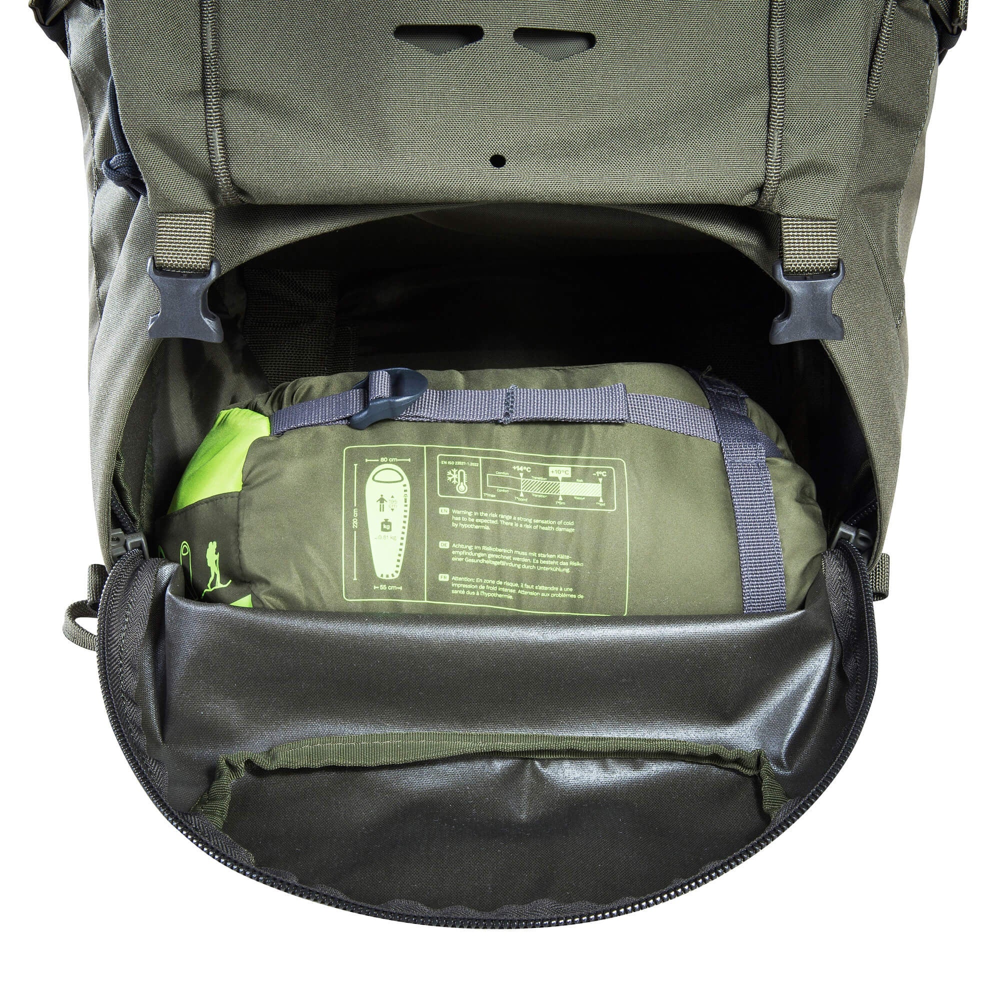 Tatonka Yukon 60+10 Women BC - Wanderrucksack 77 cm (stone grey olive) - Image 8