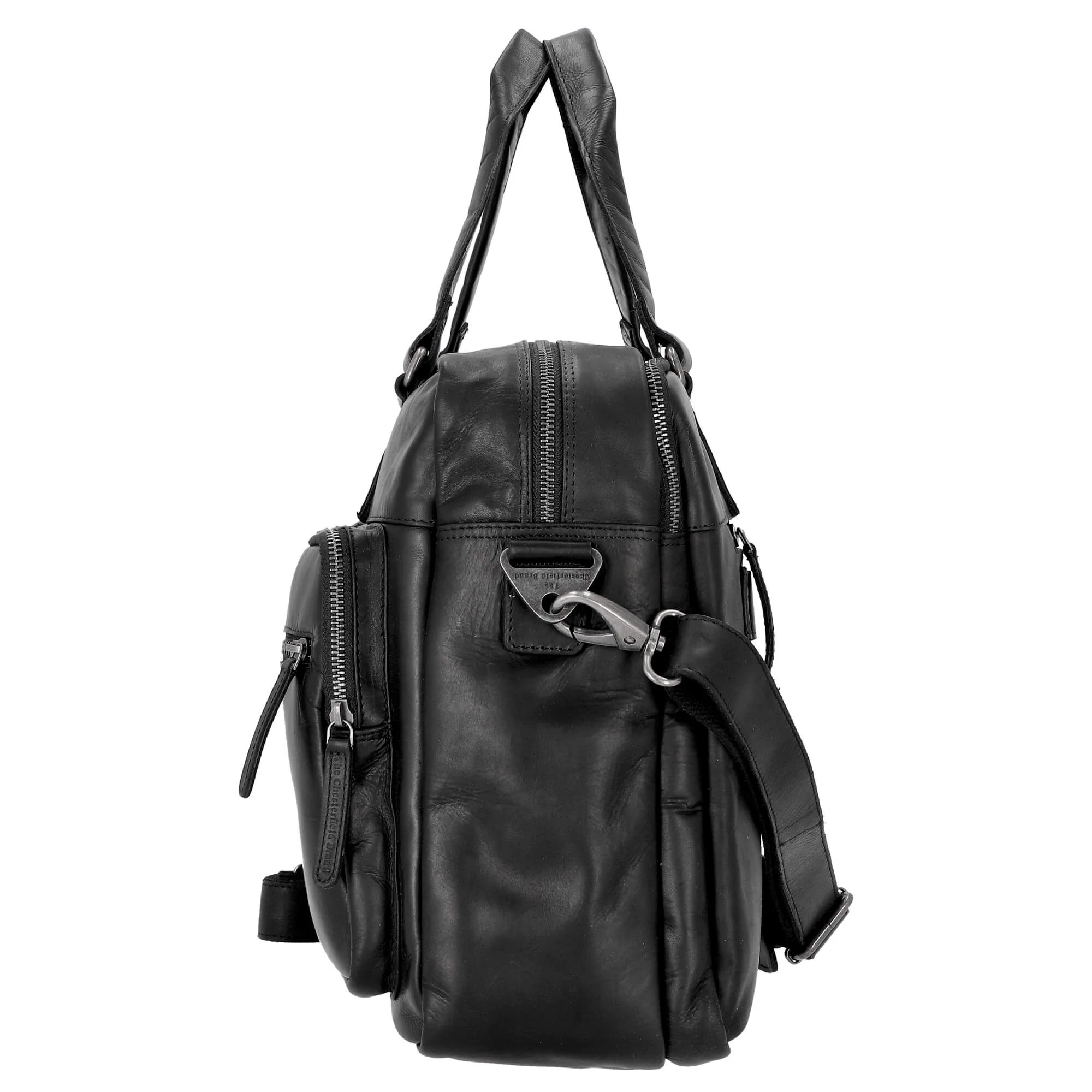 The Chesterfield Brand Misha - Aktentasche 17" Leder 43 cm (black) - Image 3