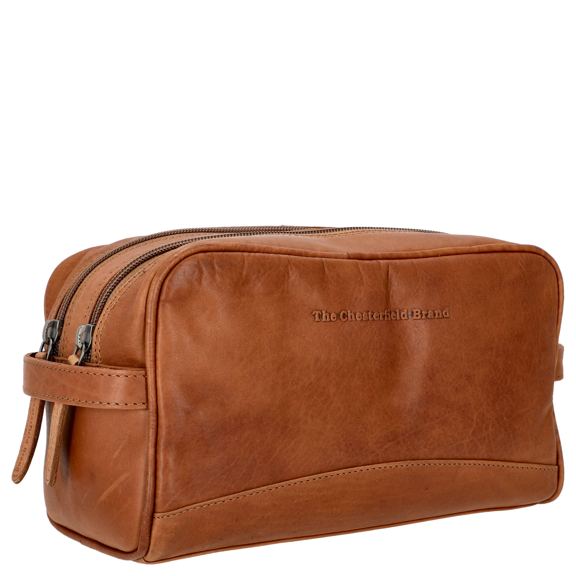 The Chesterfield Brand Stacey - Kulturbeutel Leder 24 cm (cognac) - Image 5