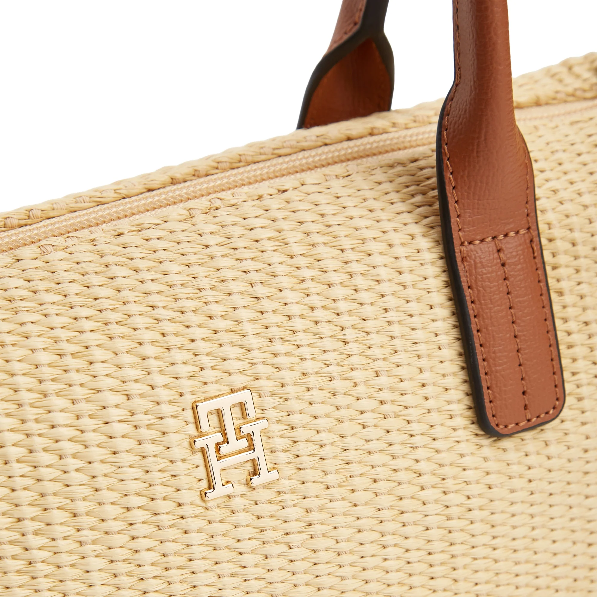 Tommy Hilfiger Popette Mini - Shopper 34 cm (natural raffia) - Image 4