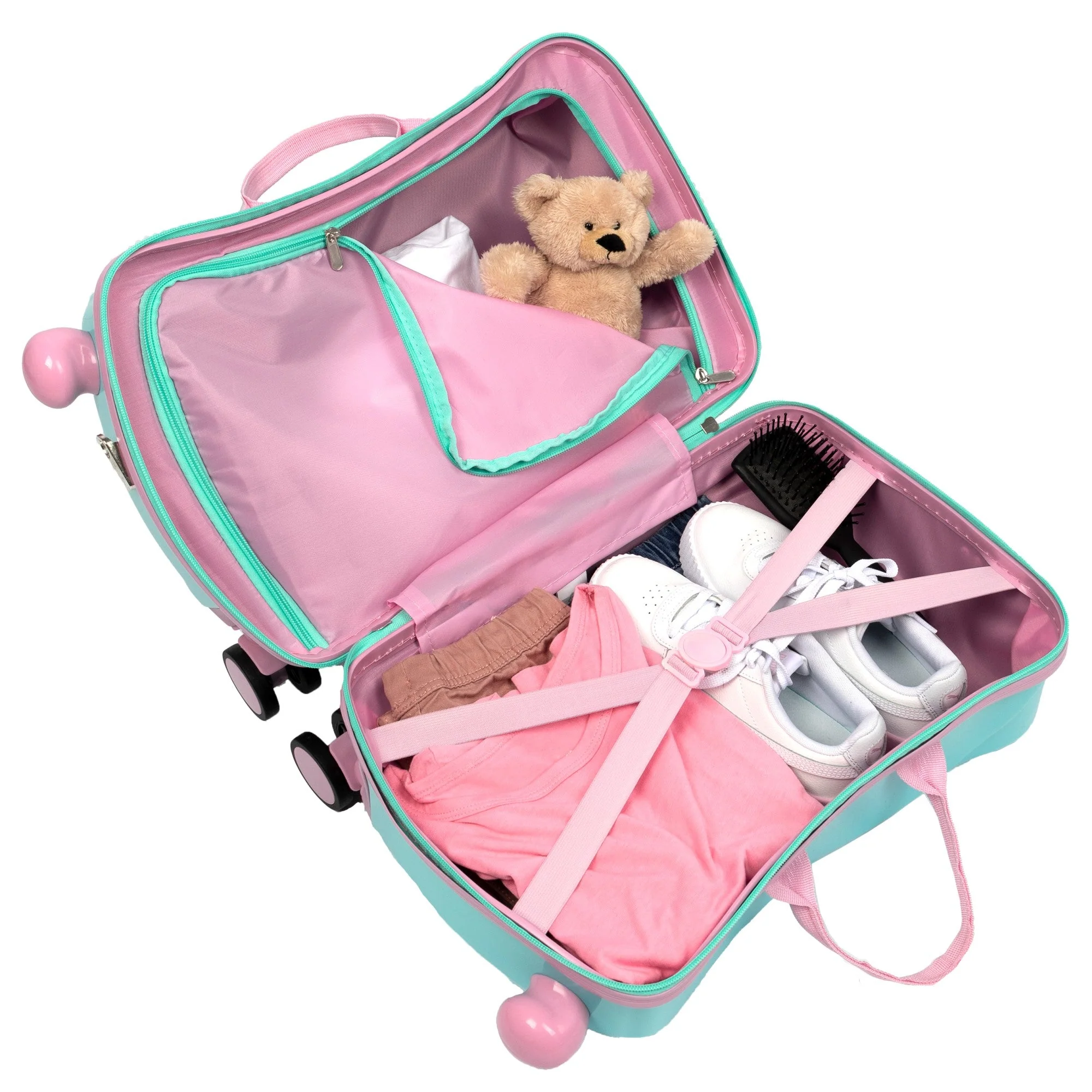 Undercover Peppa Pig Ride-On - 4-Rollen-Kindertrolley 47.5 cm (Peppa Pig) - Image 4