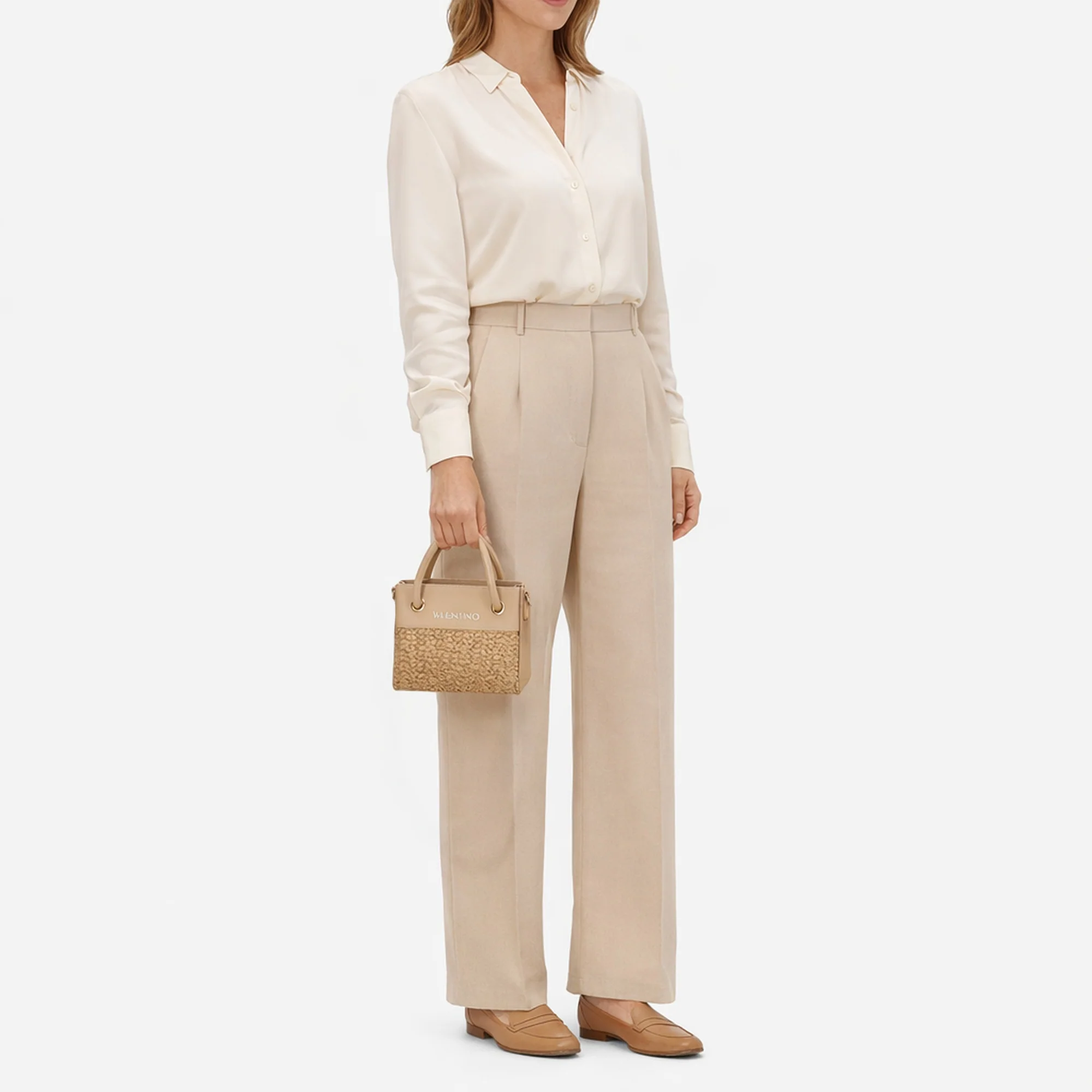 Valentino Bags Alexia Summer - Henkeltasche 21 cm (naturale) - Image 8