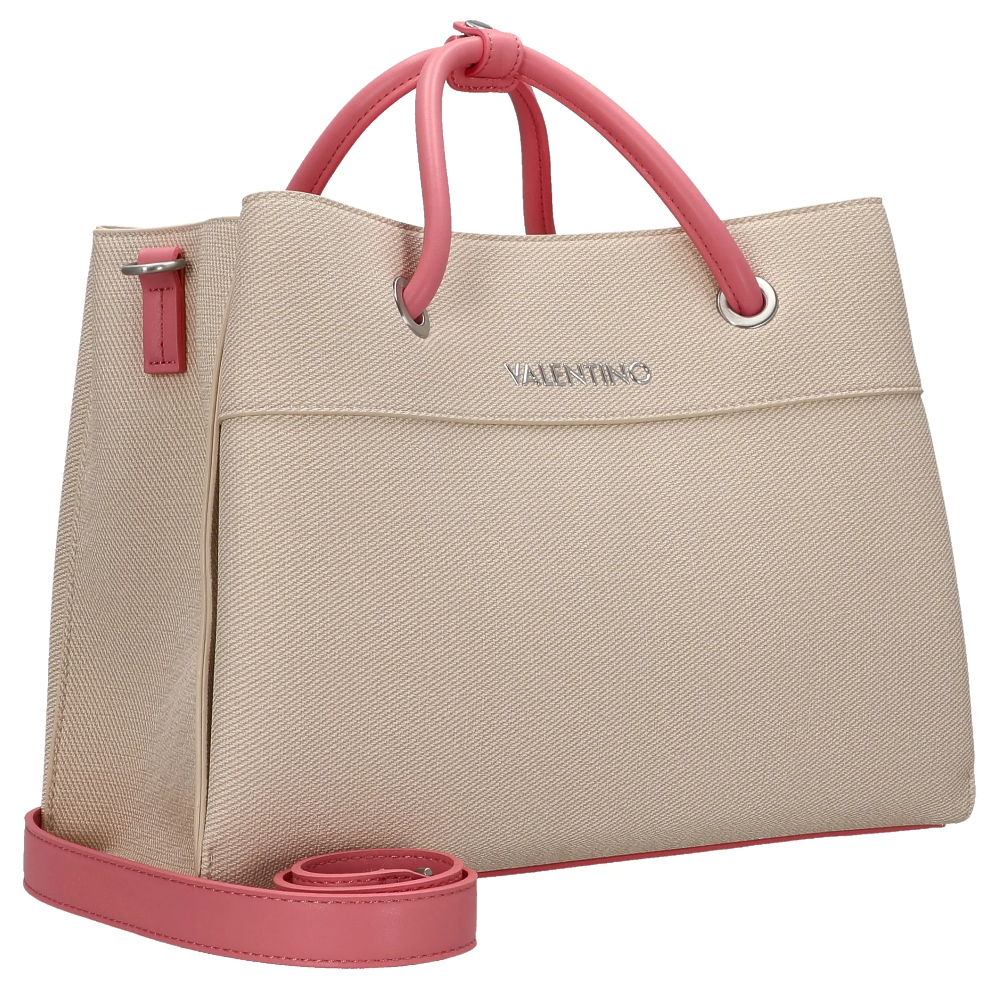 Valentino Bags Alexia Summer - Henkeltasche 35 cm (nat/rosa) - Image 5