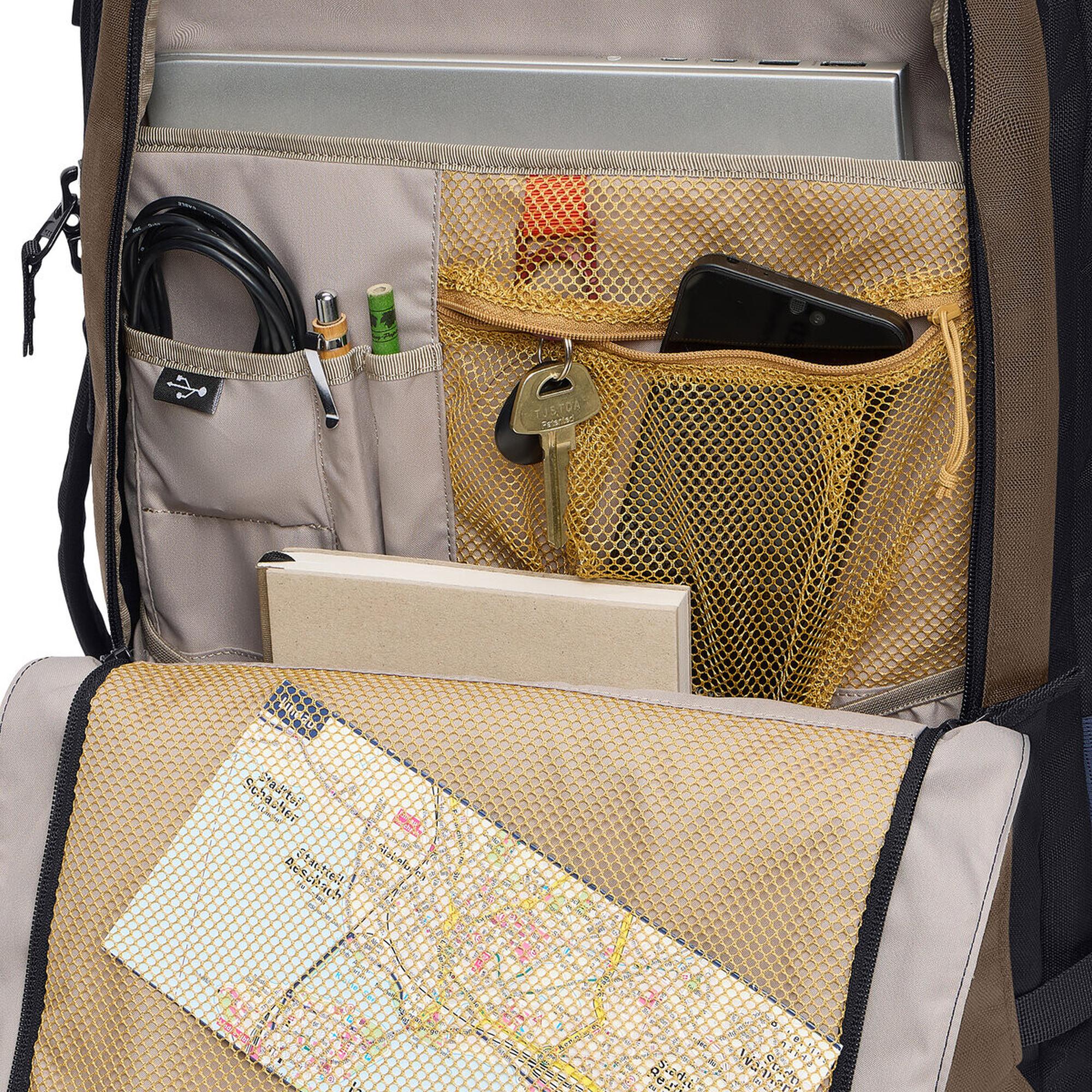 Vaude Mundo Carry-On 38 - Reiserucksack 55 cm (deer brown) - Image 8