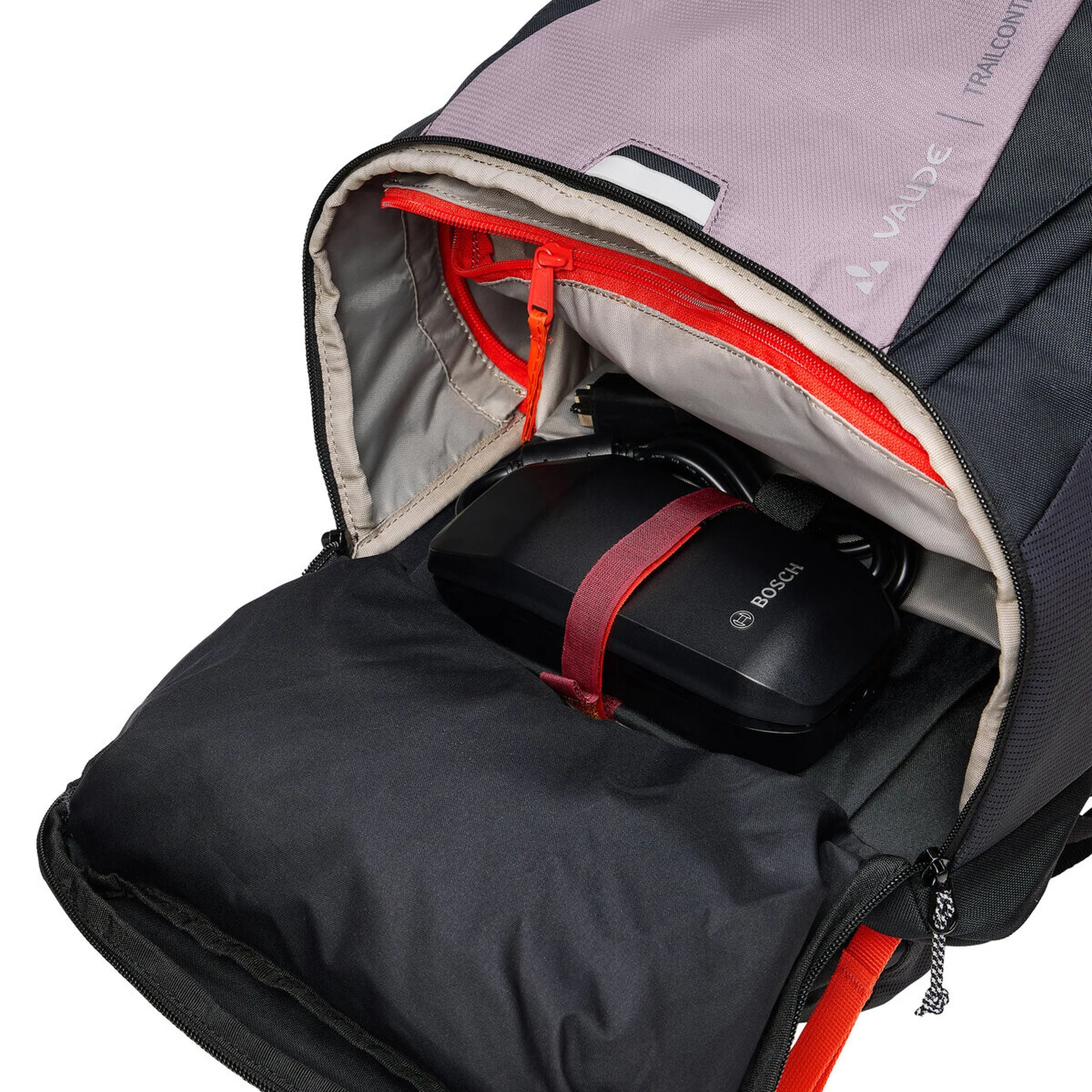 Vaude TrailControl 25+ - Fahrradrucksack 54 cm (purple ash) - Image 6