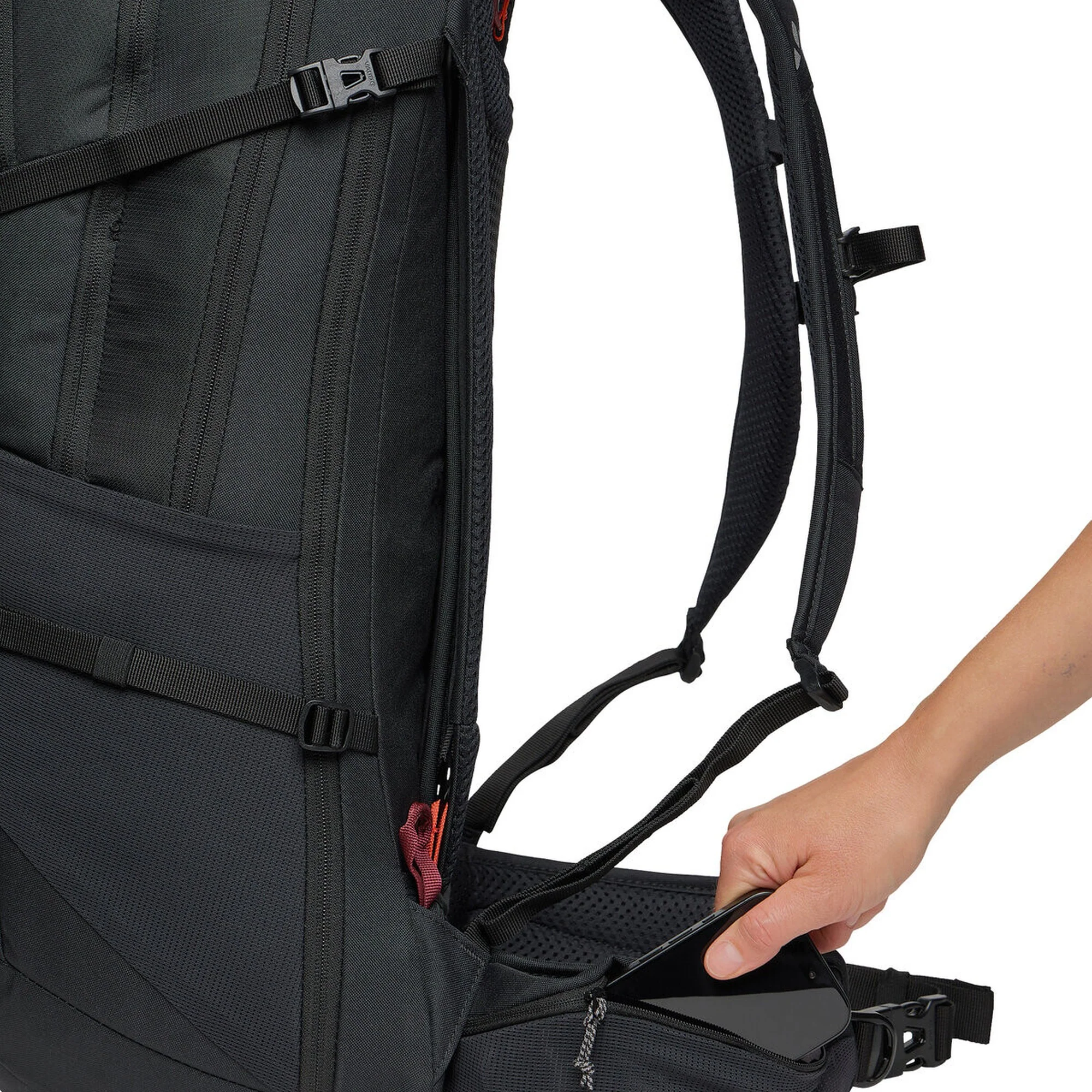 Vaude Wizard 28+4 long - Wanderrucksack 55 cm (black) - Image 8